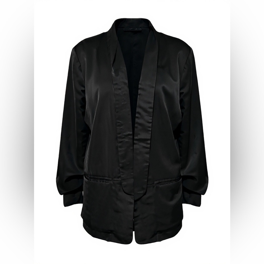 Kori Black and White Animal Print Blouse